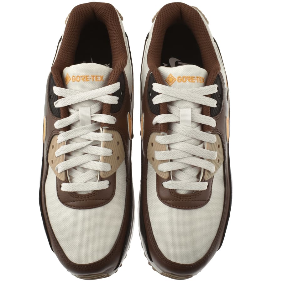 Nike Air Max 90 GTX Trainers Brown Mainline Menswear United States